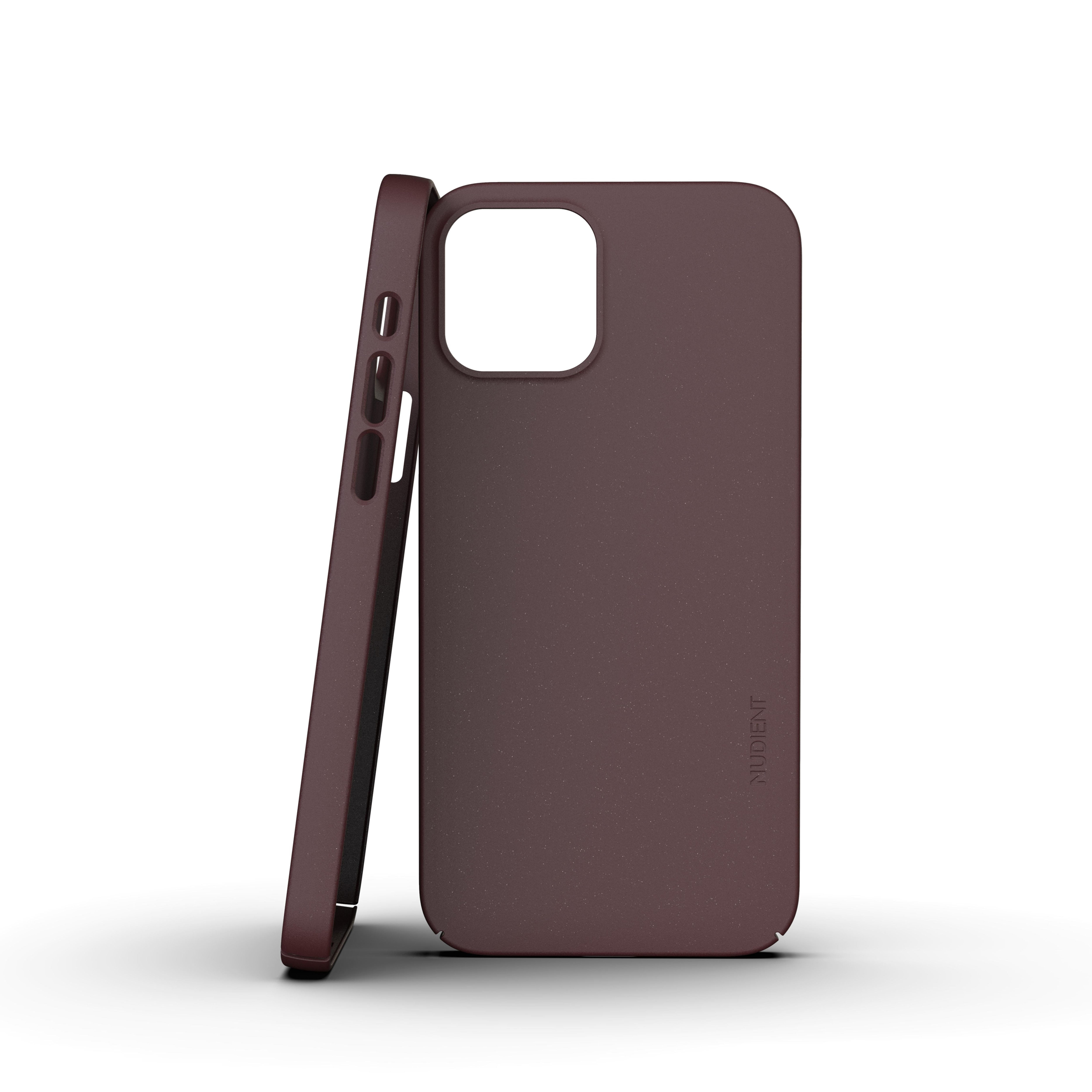 Thin Case V3 iPhone 12/12 Pro Sangria Red