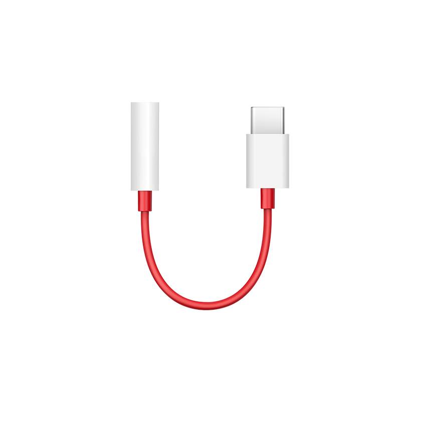 Type-C to 3.5mm adapter USB-C Punainen