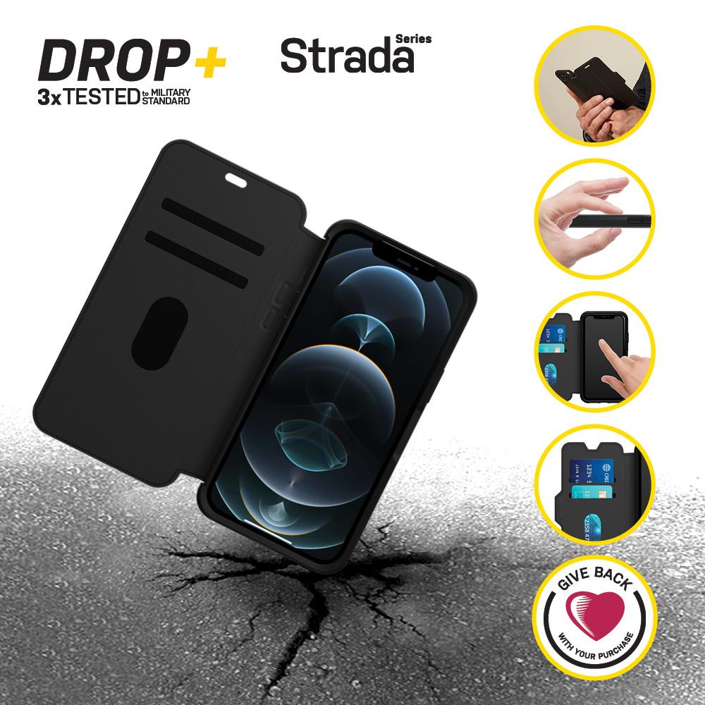 Strada Case iPhone 12/12 Pro Black