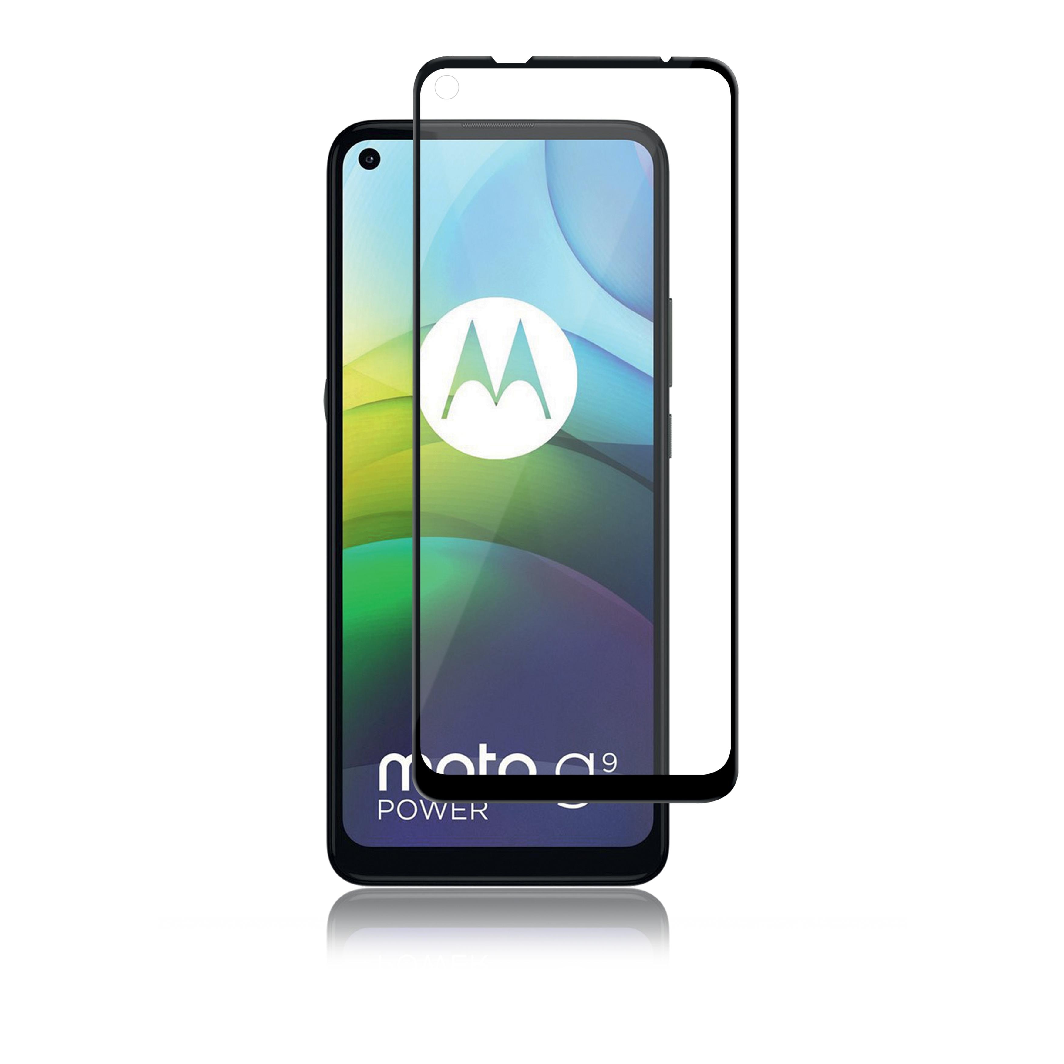 Full-Fit Glass Motorola Moto G9 Power Black