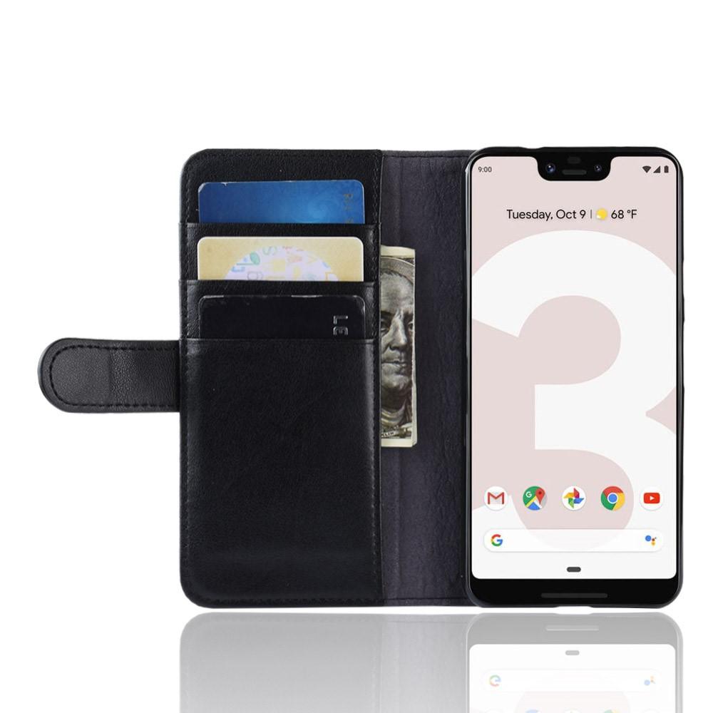 Aito Nahkakotelo Google Pixel 3a XL musta