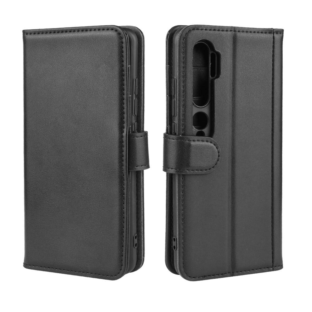 Aito Nahkakotelo Xiaomi Mi Note 10/10 Pro Musta