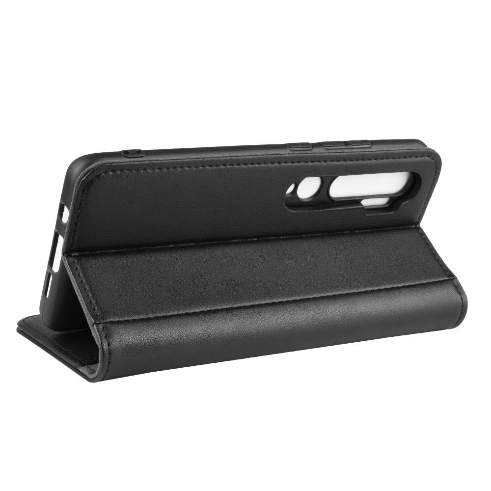 Aito Nahkakotelo Xiaomi Mi Note 10/10 Pro Musta