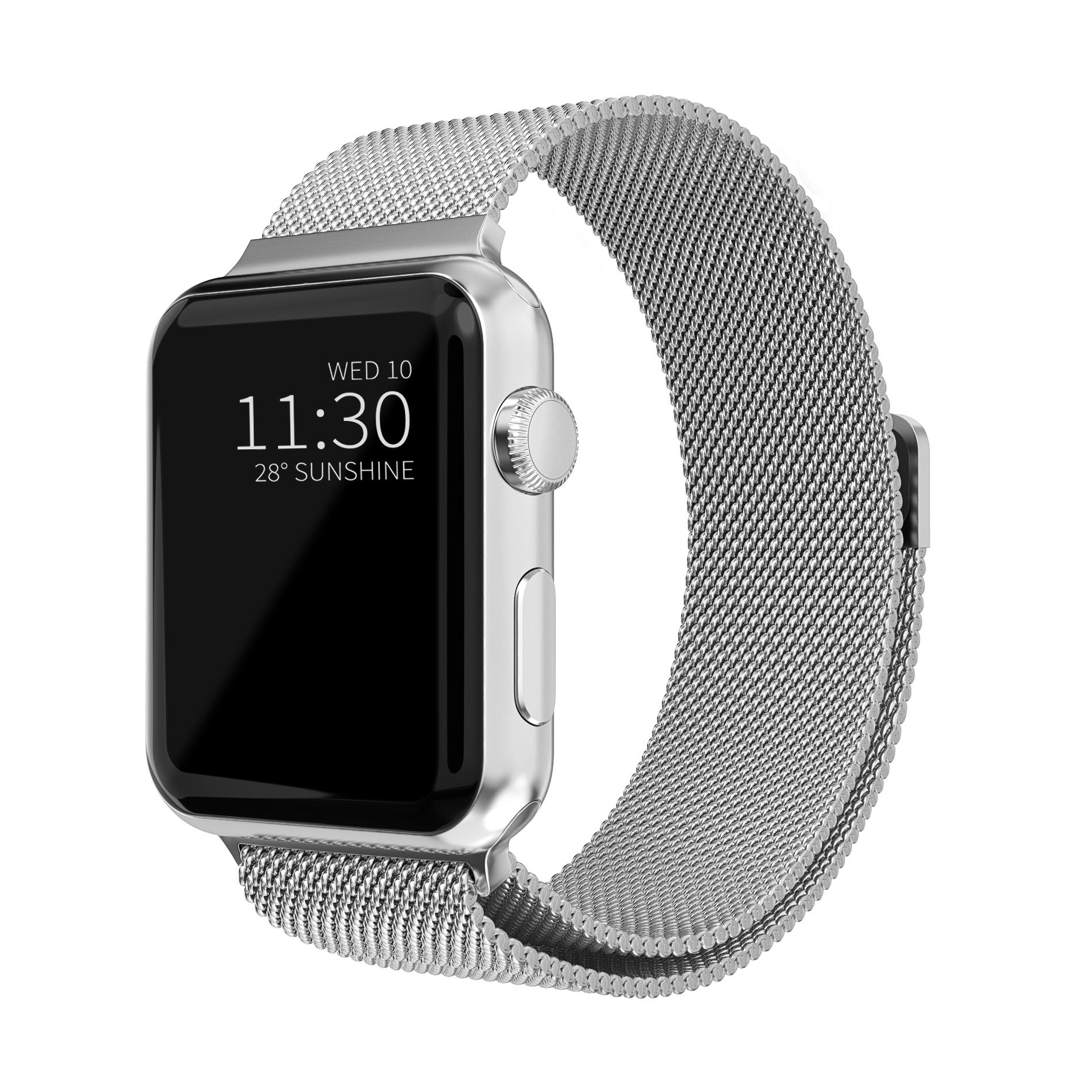 Ranneke Milanese Loop Apple Watch Ultra 2 49mm hopea