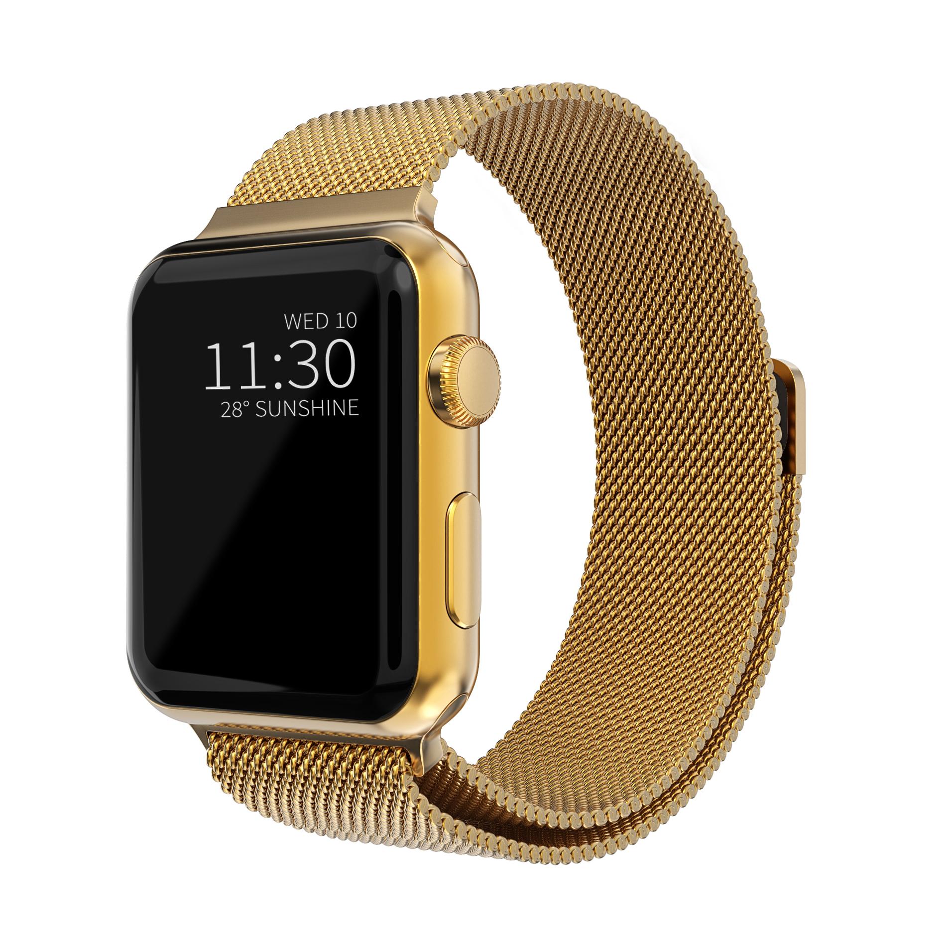 Ranneke Milanese Loop Apple Watch 42mm kulta