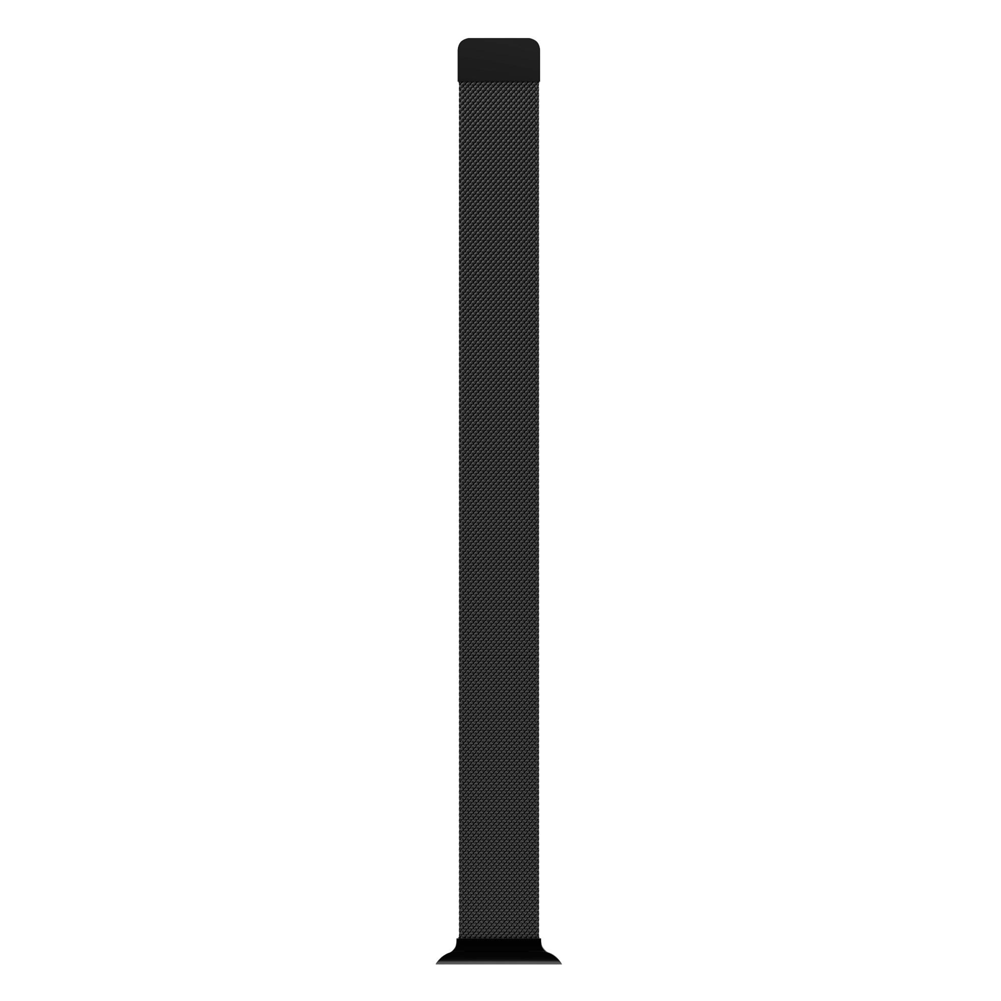 Ranneke Milanese Loop Apple Watch 42/44/45 mm musta