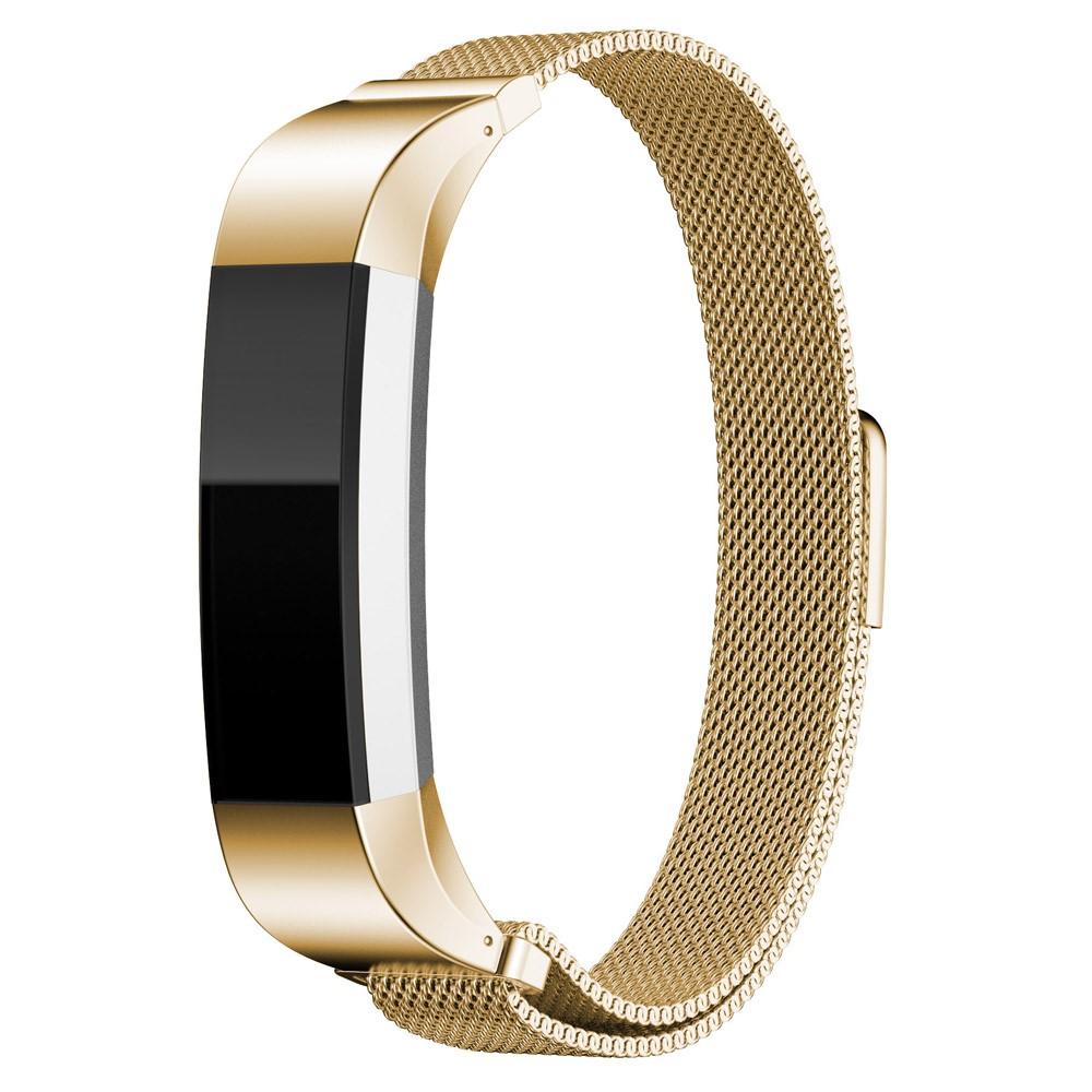 Ranneke Milanese Loop Fitbit Alta/Alta HR kulta