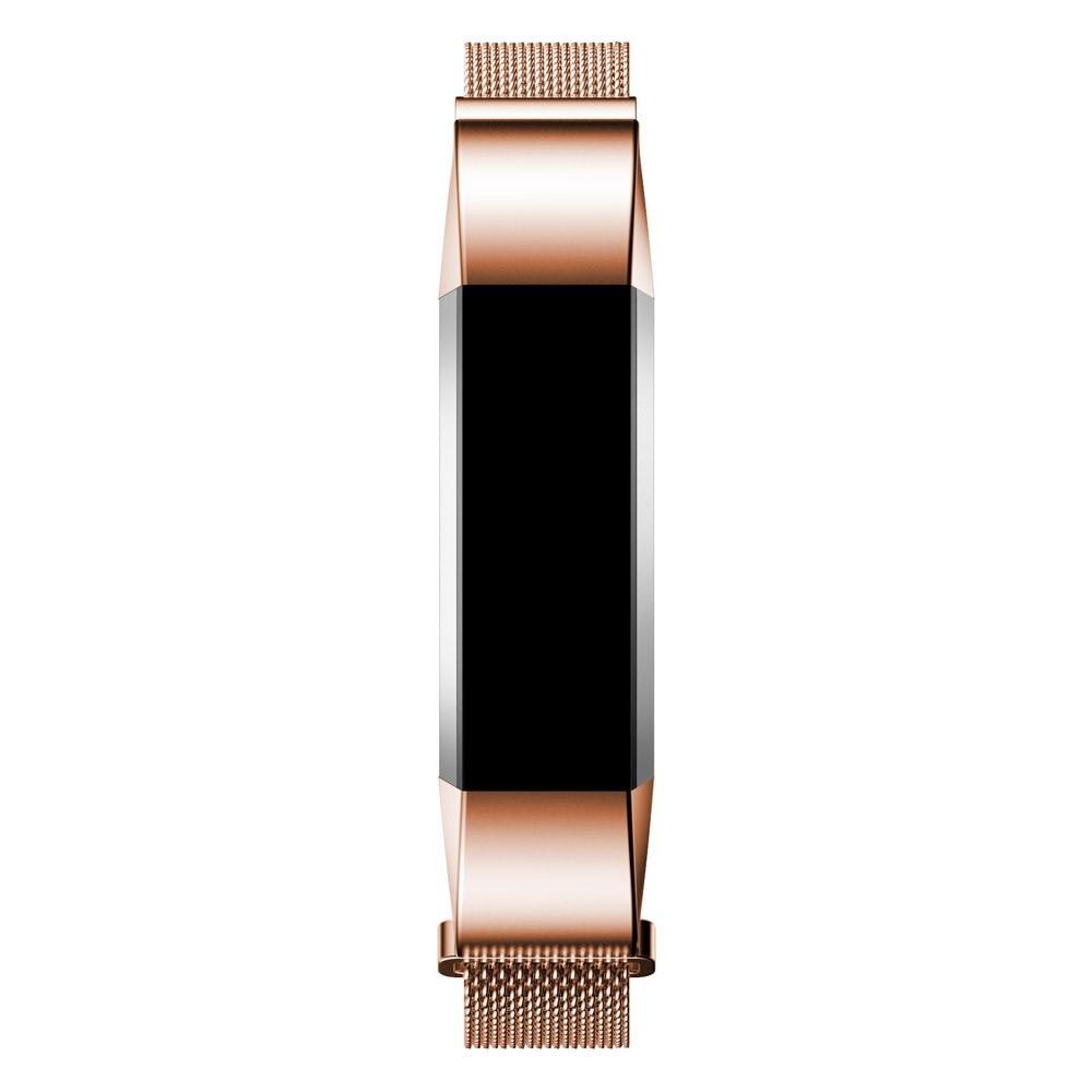 Ranneke Milanese Loop Fitbit Alta/Alta HR ruusukulta