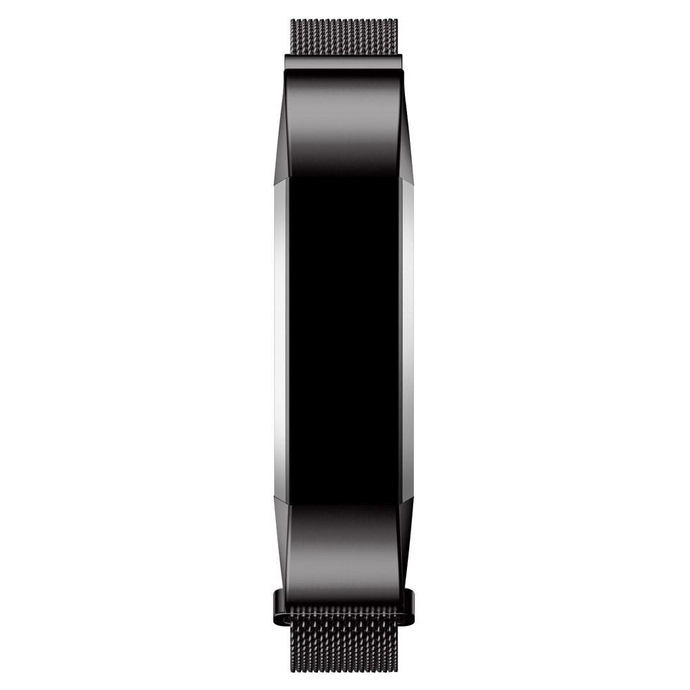 Ranneke Milanese Fitbit Alta HR/Alta Musta