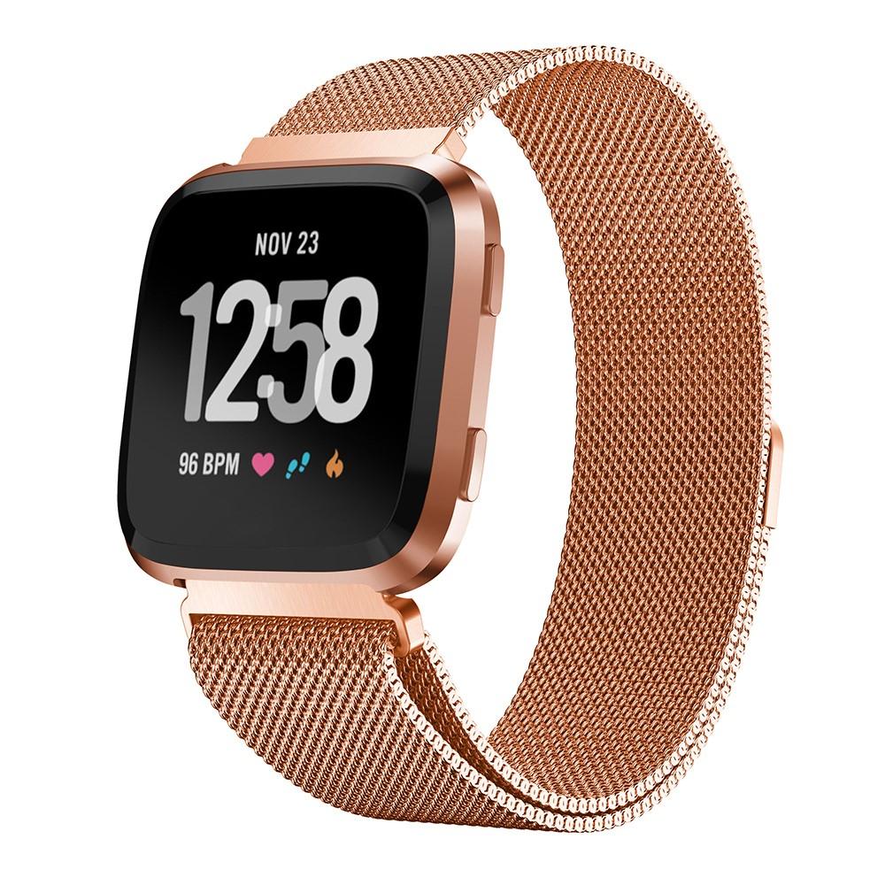 Ranneke Milanese Loop Fitbit Versa/Versa 2 ruusukulta