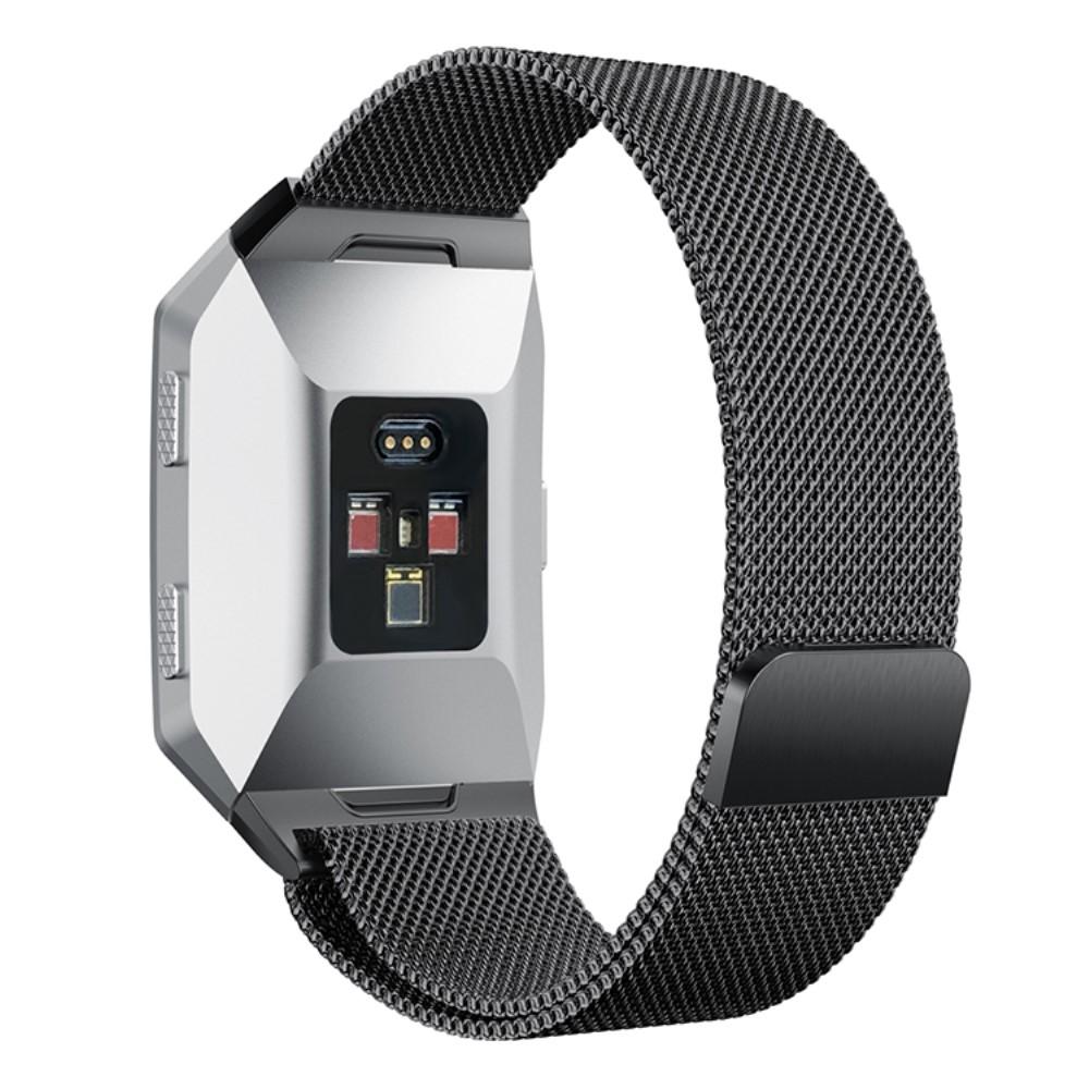 Ranneke Milanese Loop Fitbit Ionic musta