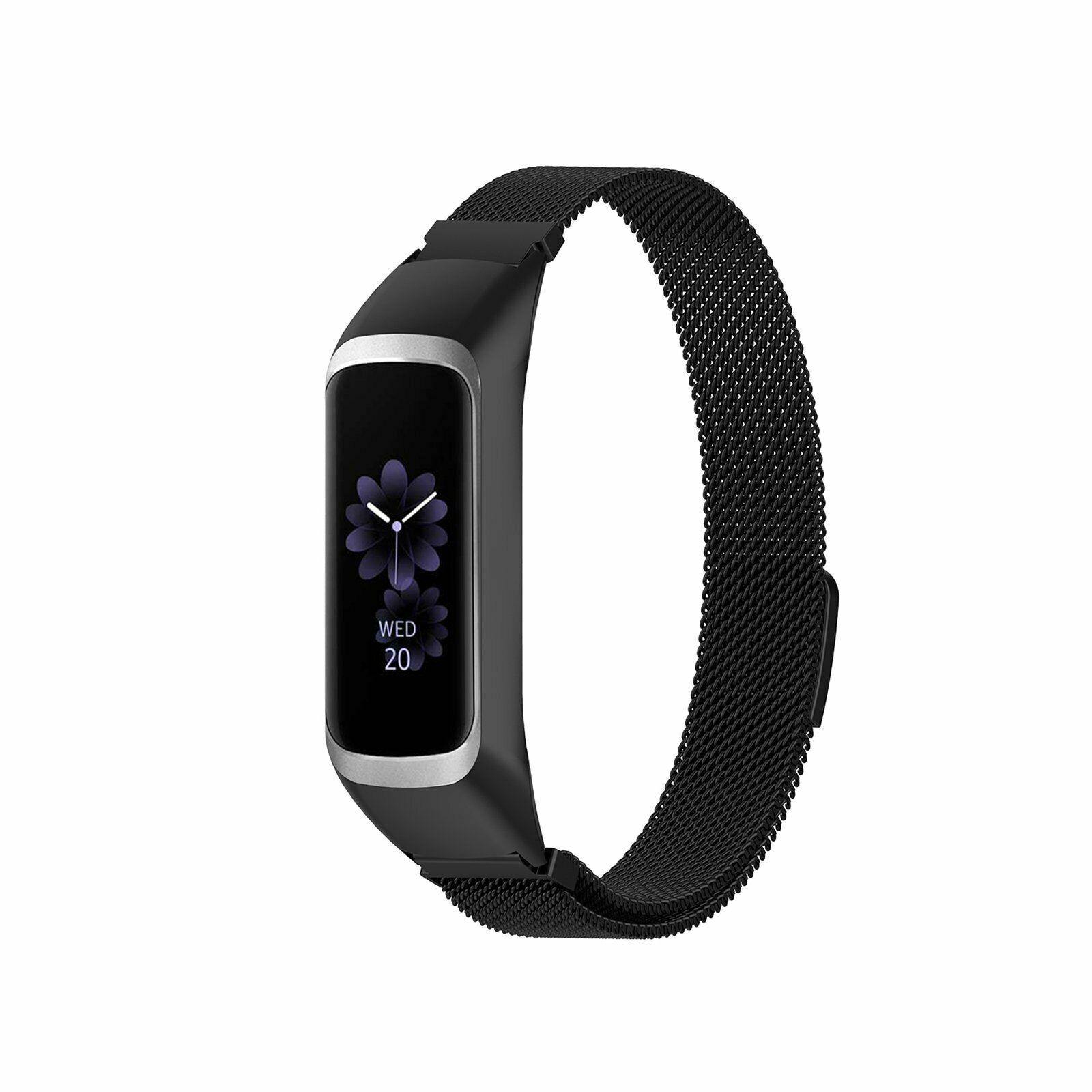 Ranneke Milanese Samsung Galaxy Fit E musta