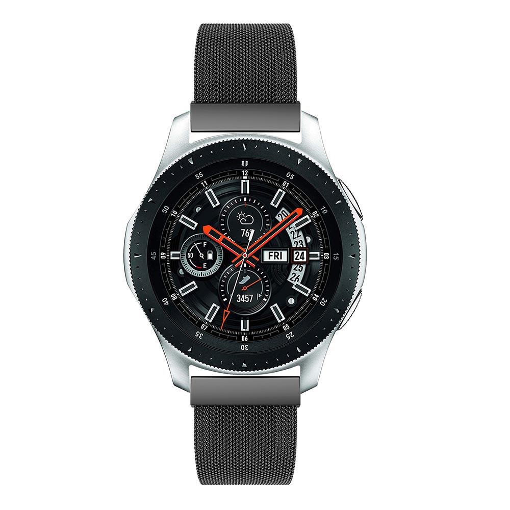 Ranneke Milanese Samsung Galaxy Watch 46mm musta