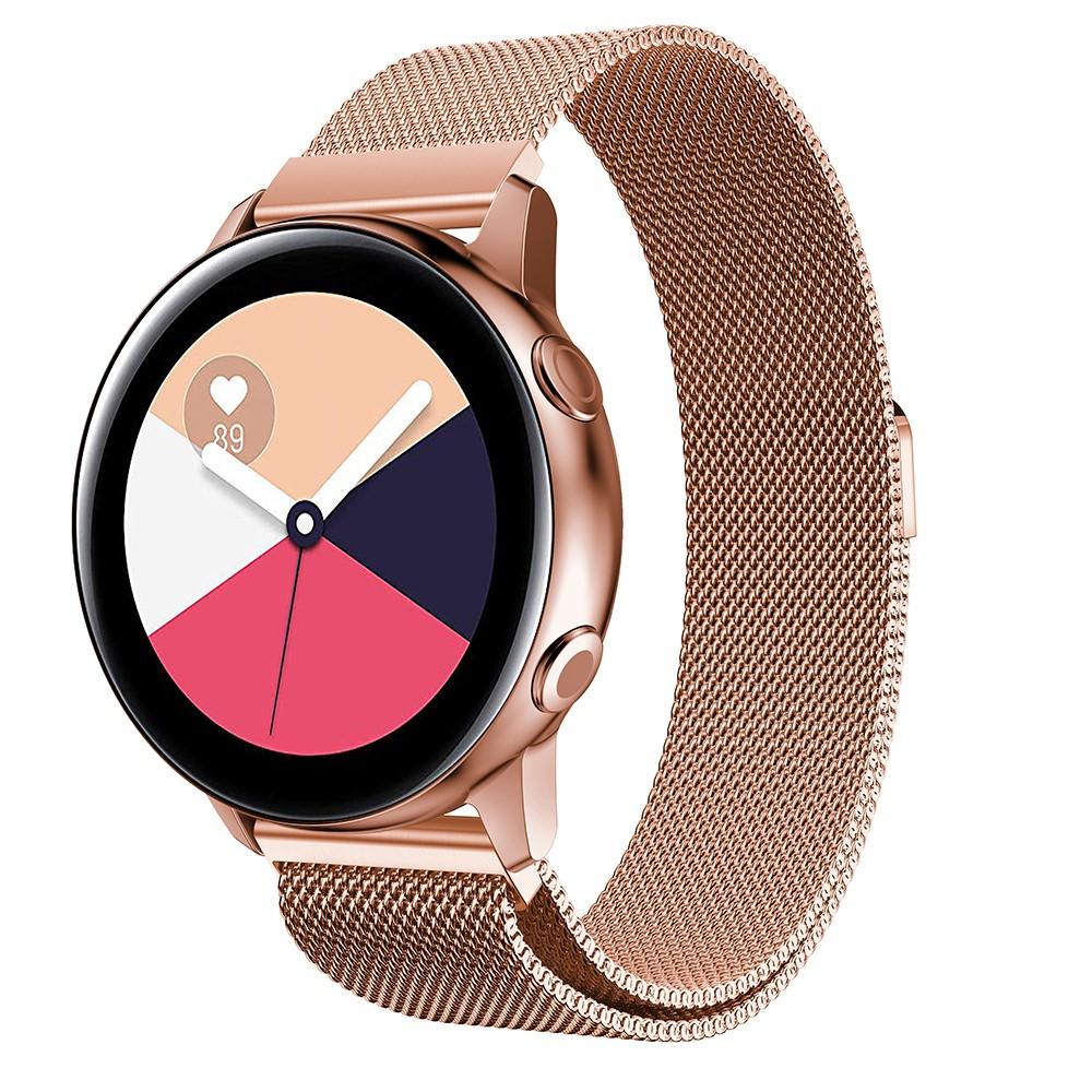 Ranneke Milanese Samsung Galaxy Watch Active ruusukulta