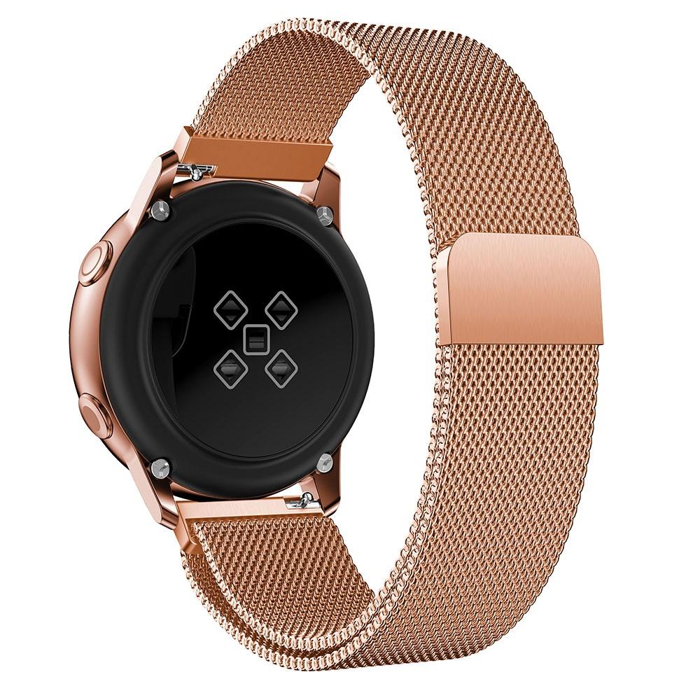 Ranneke Milanese Samsung Galaxy Watch Active ruusukulta