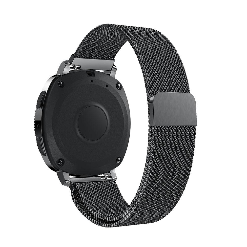 Ranneke Milanese Samsung Gear Sport musta