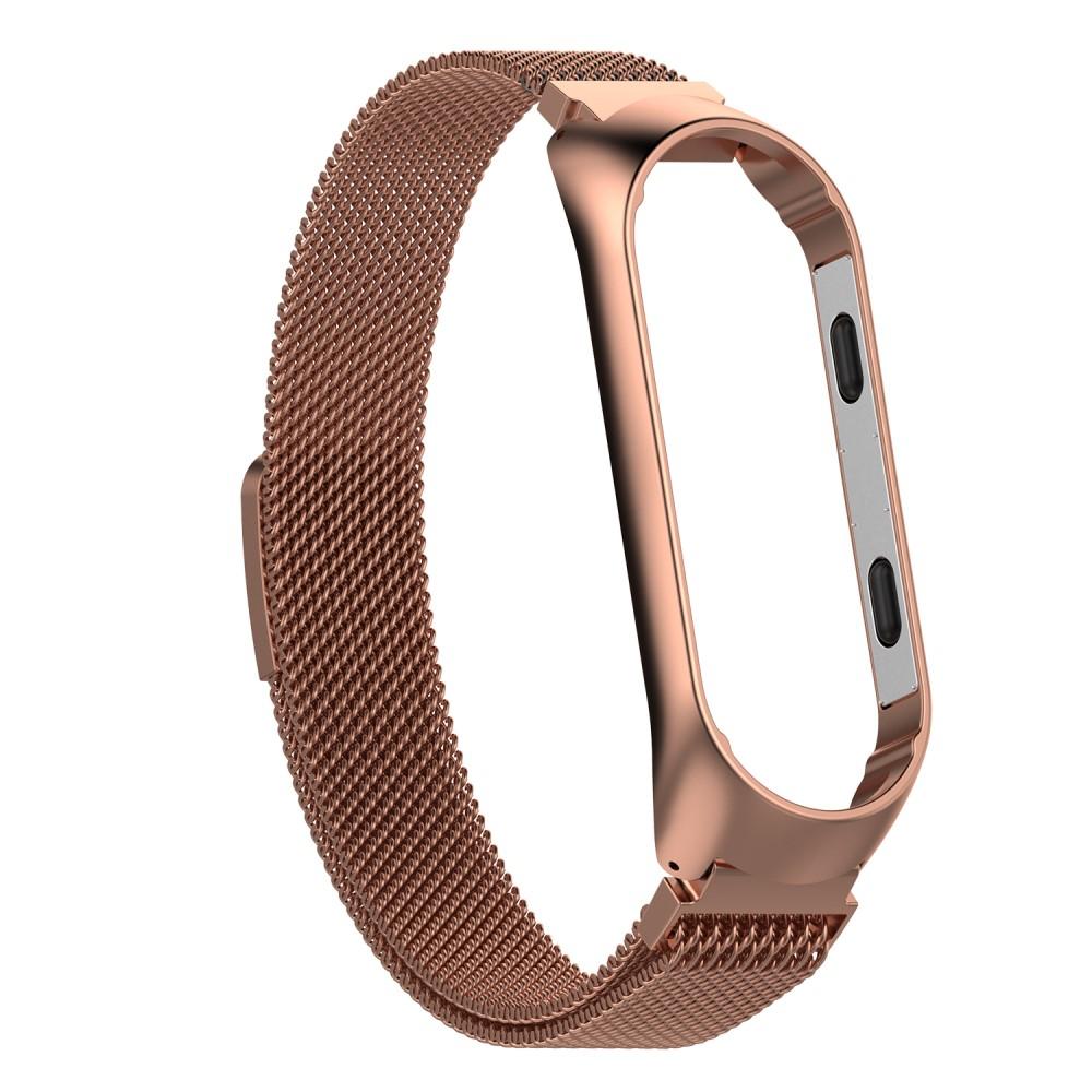 Ranneke Milanese Xiaomi Mi Band 3/4 ruusukulta