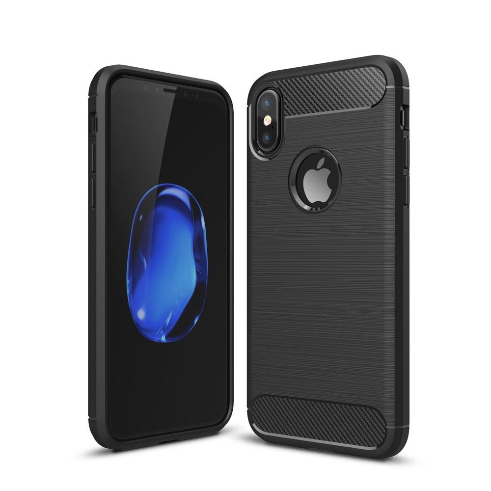 Brushed TPU Kuori for iPhone X/XS black