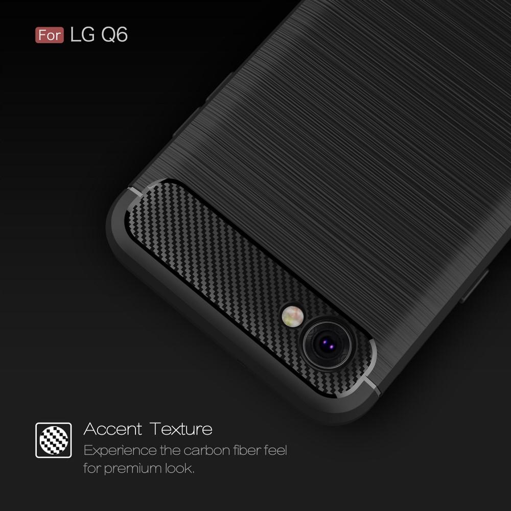 Brushed TPU Kuori for LG Q6 black