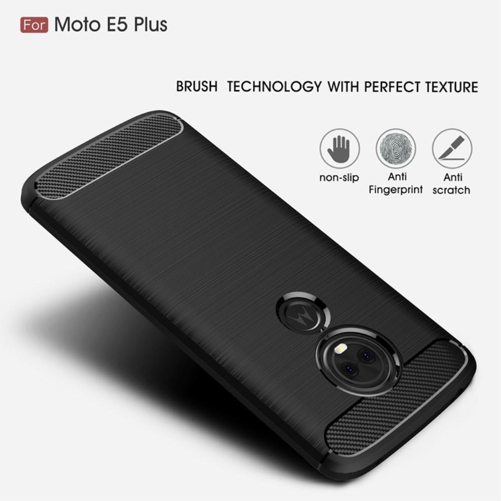 Brushed TPU Kuori for Moto E5 Plus black