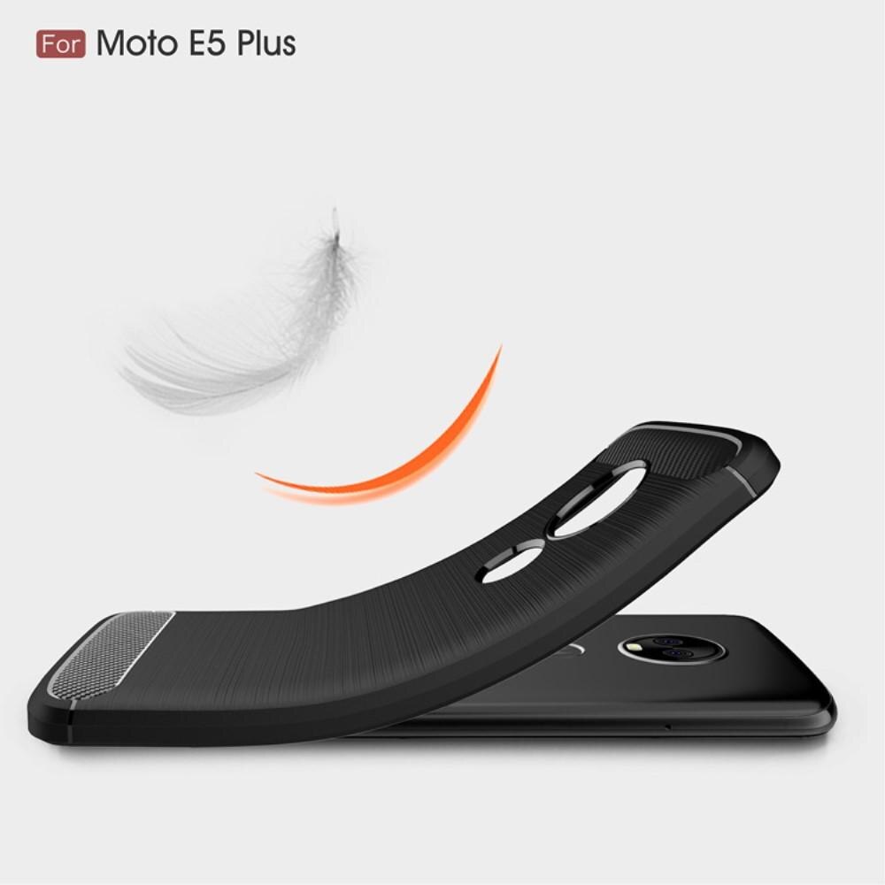 Brushed TPU Kuori for Moto E5 Plus black