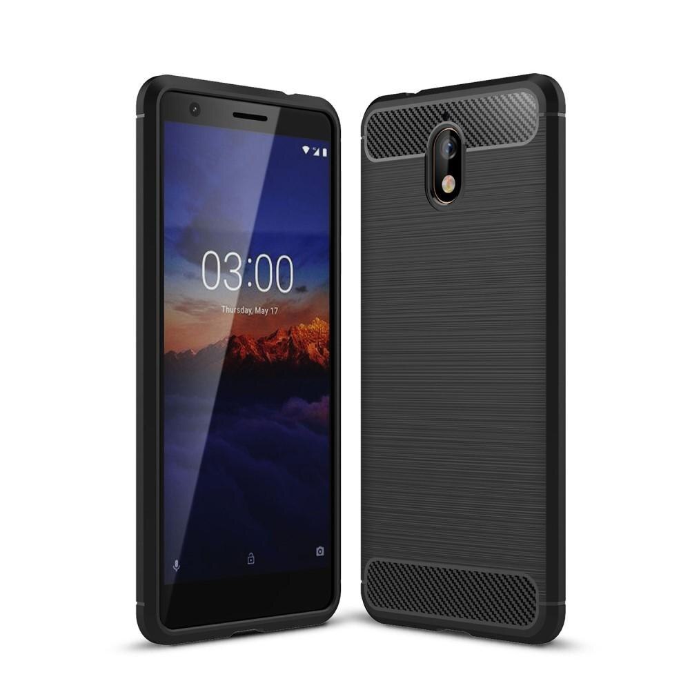 Brushed TPU Kuori for Nokia 3.1 black