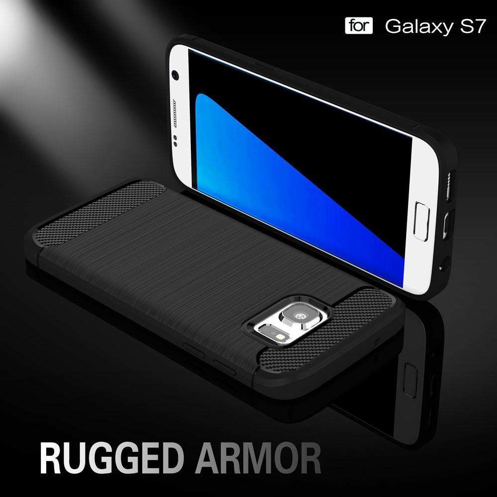 Brushed TPU Kuori for Samsung Galaxy S7 black