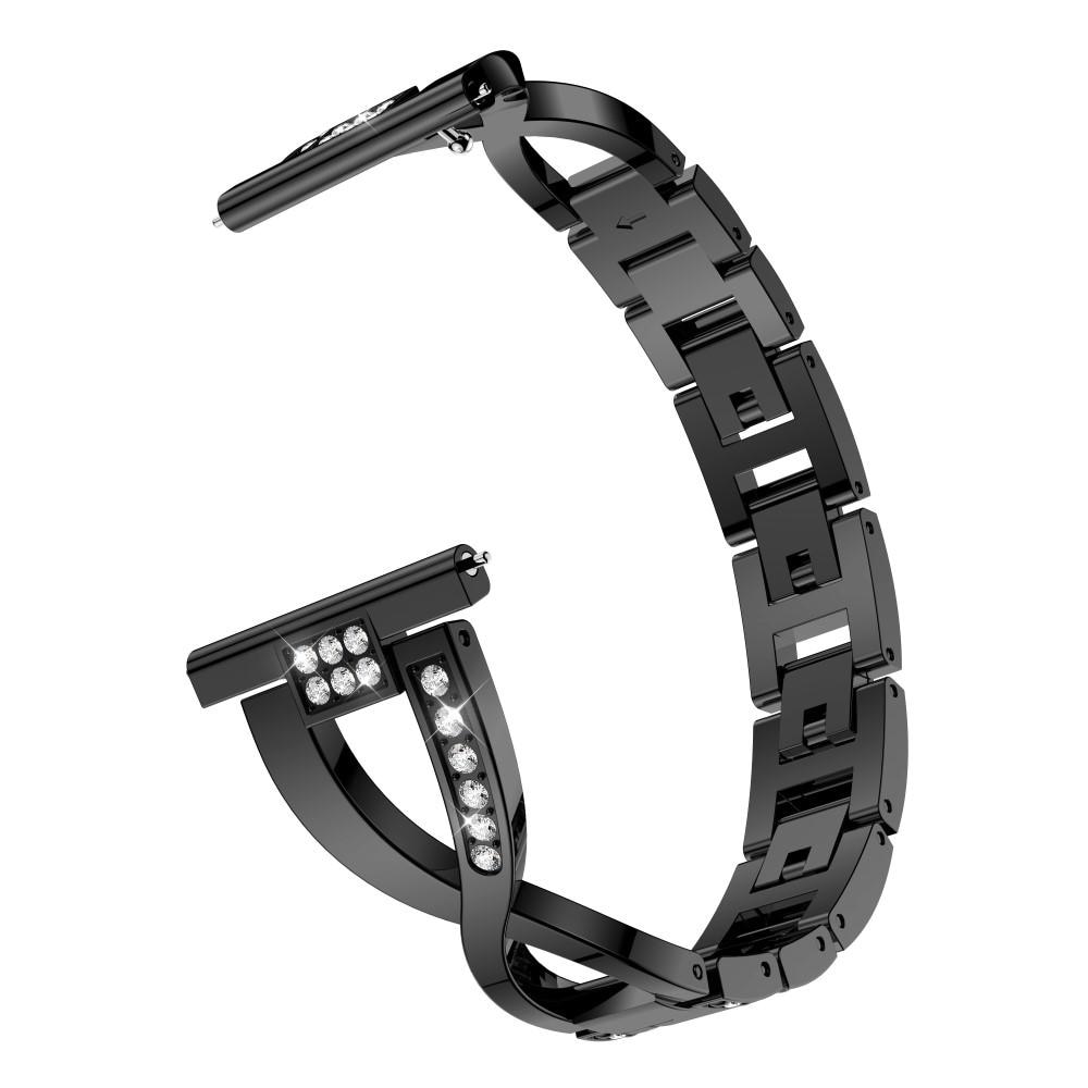 Crystal Bracelet Hama Fit Watch 6910 Black