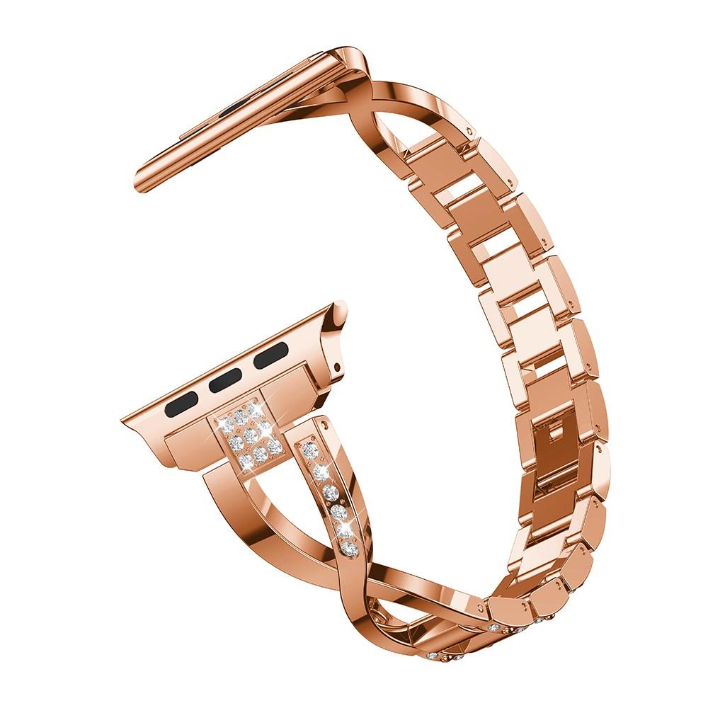 Crystal Bracelet Apple Watch 38/40/41 mm Rose Gold