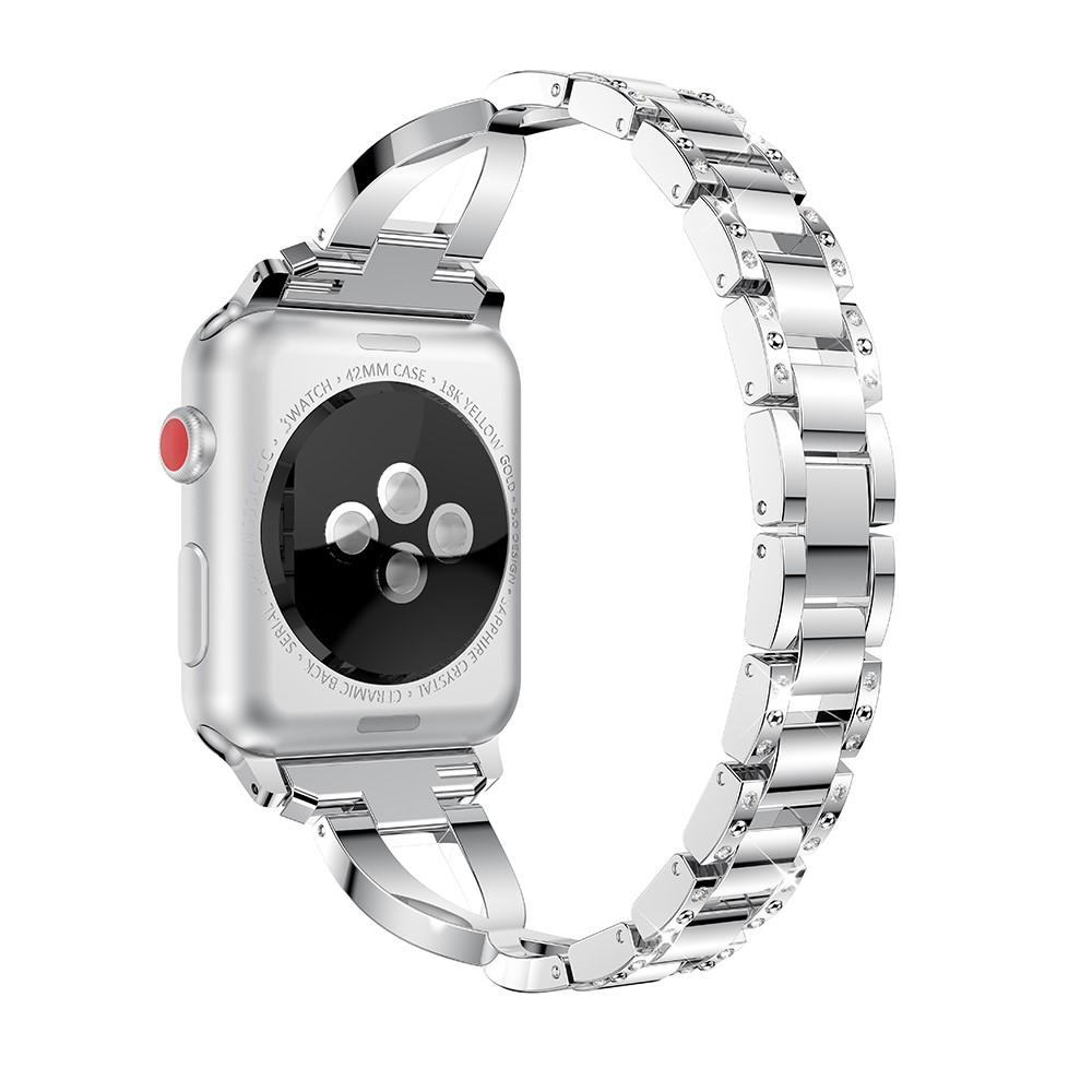 Crystal Bracelet Apple Watch Ultra 2 49mm Silver