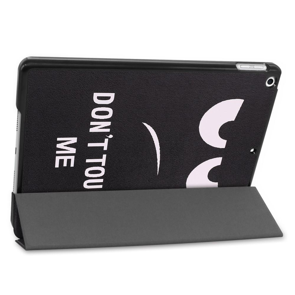 Kotelo Tri-fold iPad 10.2 7th Gen (2019) -  Don't Touch Me