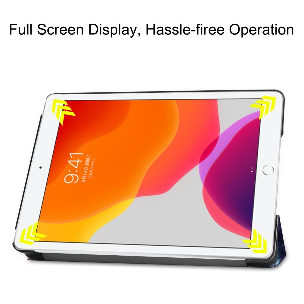 Kotelo Tri-fold iPad 10.2 7th Gen (2019) ulkoavaruus