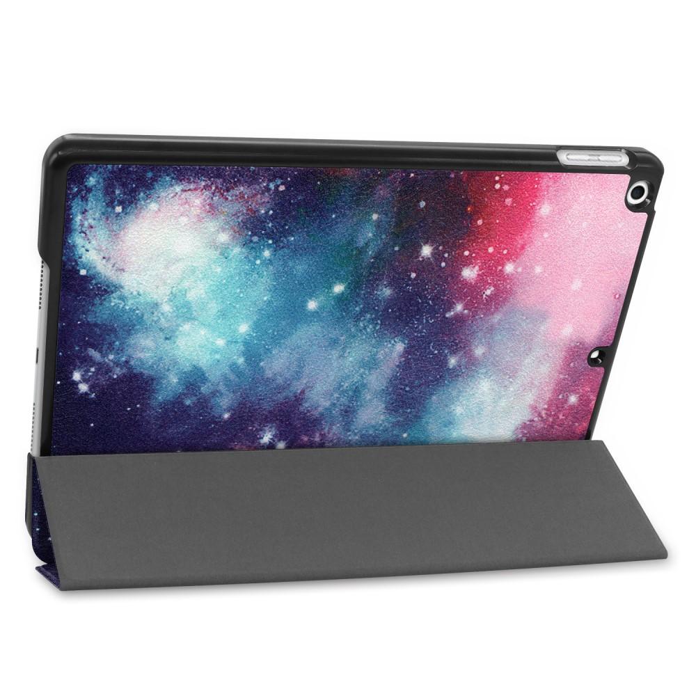 Kotelo Tri-fold iPad 10.2 7th Gen (2019) ulkoavaruus