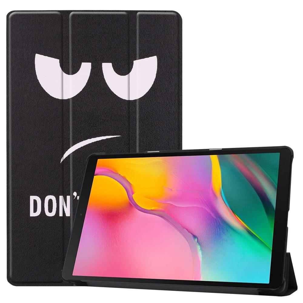 Kotelo Tri-fold Galaxy Tab A 10.1 2019 Don't Touch Me