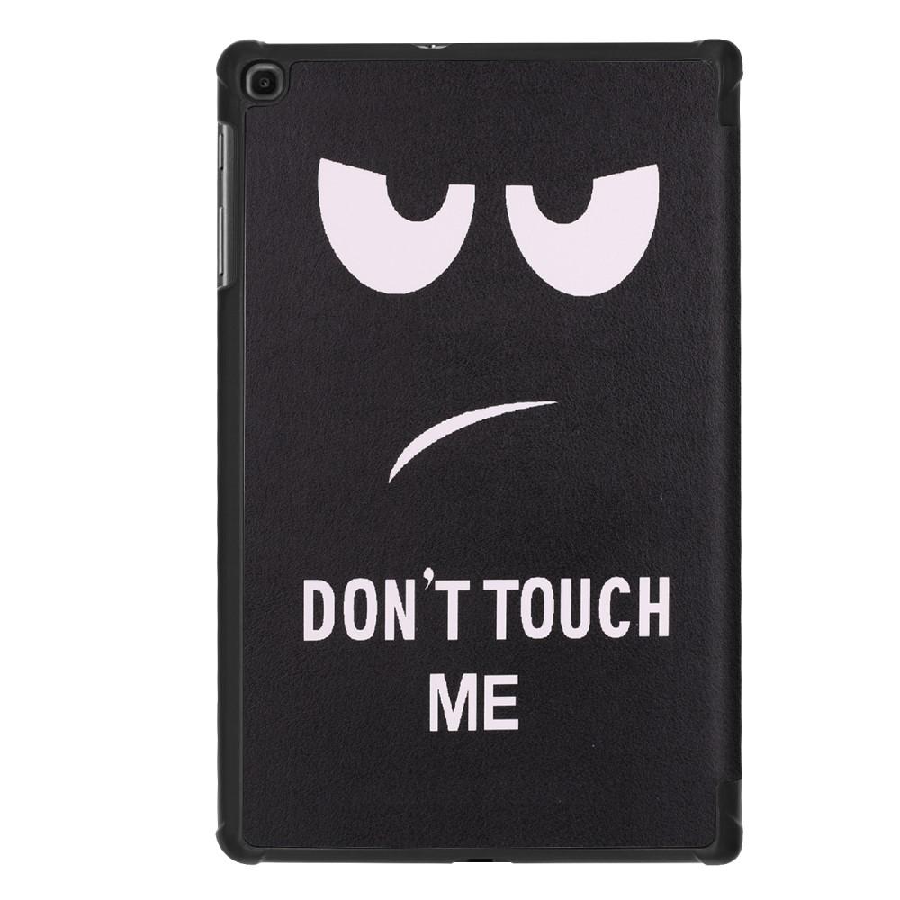 Kotelo Tri-fold Galaxy Tab A 10.1 2019 Don't Touch Me