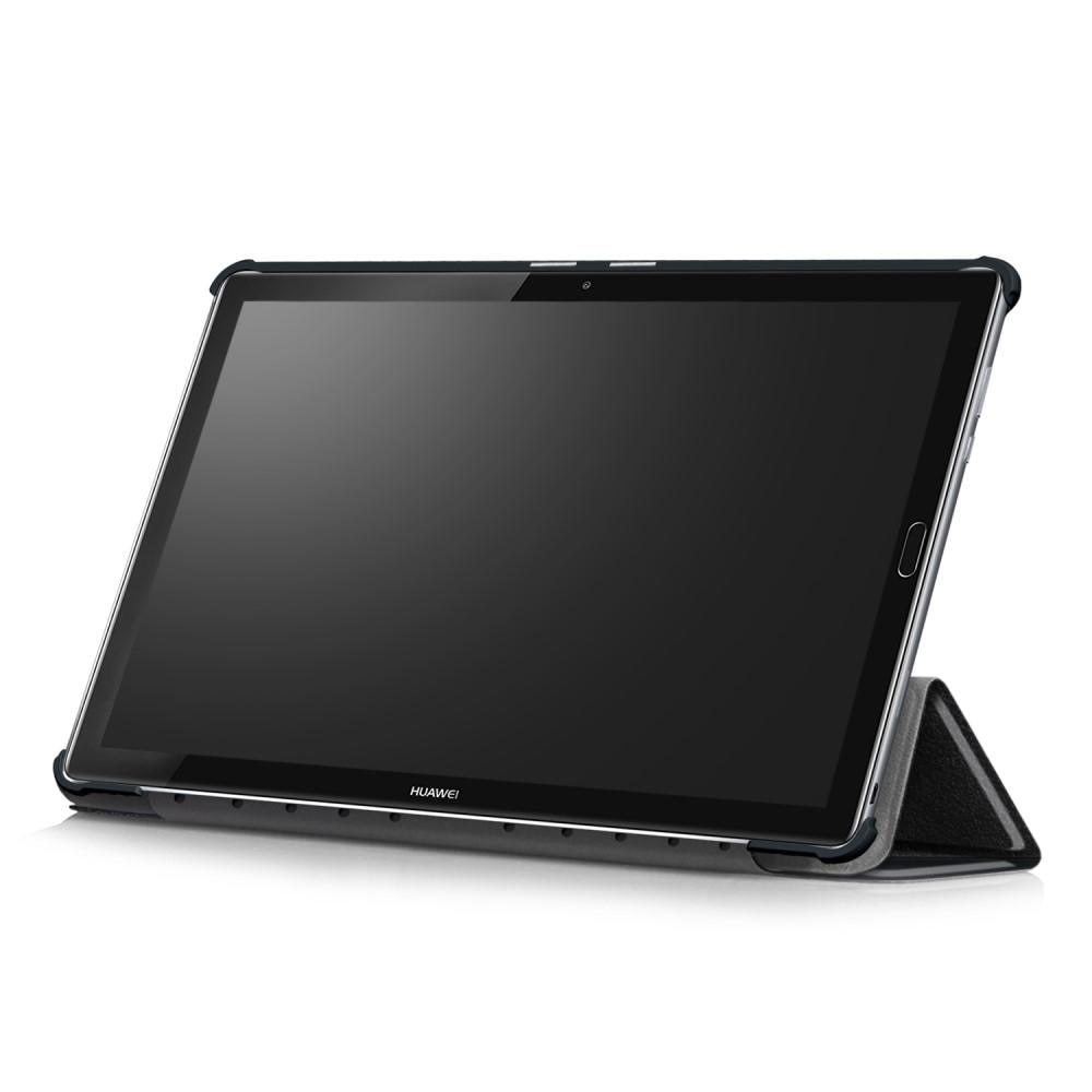 Kotelo Tri-fold Huawei Mediapad M5 10 musta