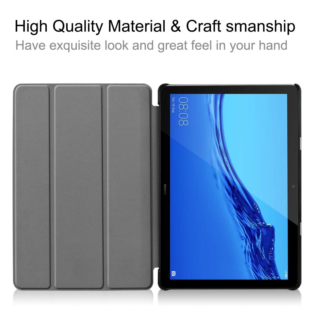 Kotelo Tri-fold Huawei MediaPad T5 10 musta