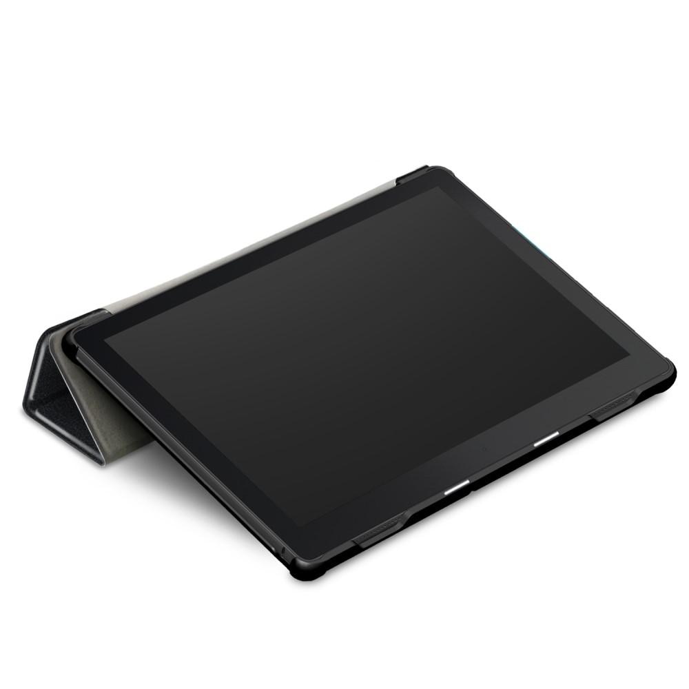 Kotelo Tri-fold Lenovo Tab E10 musta