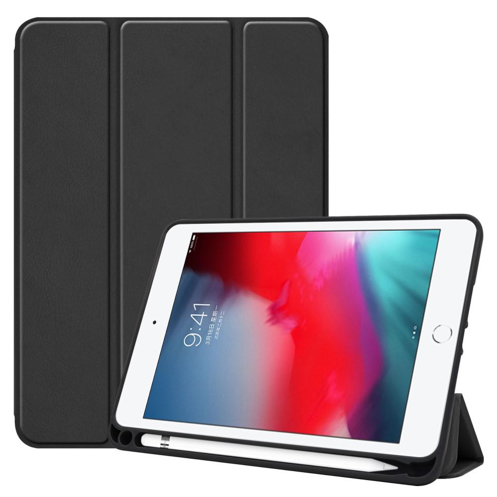 Kotelo Tri-fold Kynäpidikkeellä iPad Mini 4 7.9 (2015) musta