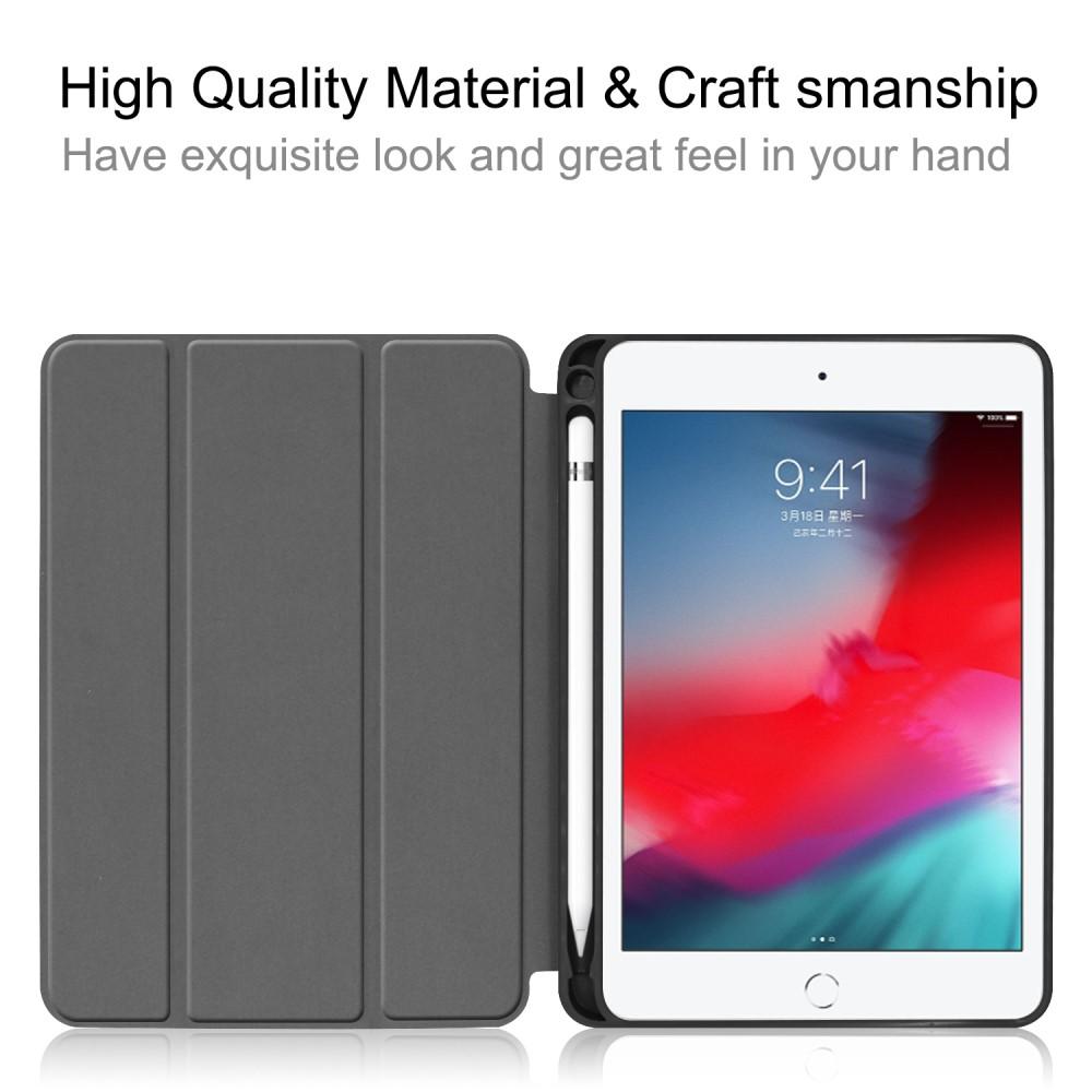 Kotelo Tri-fold Kynäpidikkeellä iPad Mini 5th Gen (2019) musta