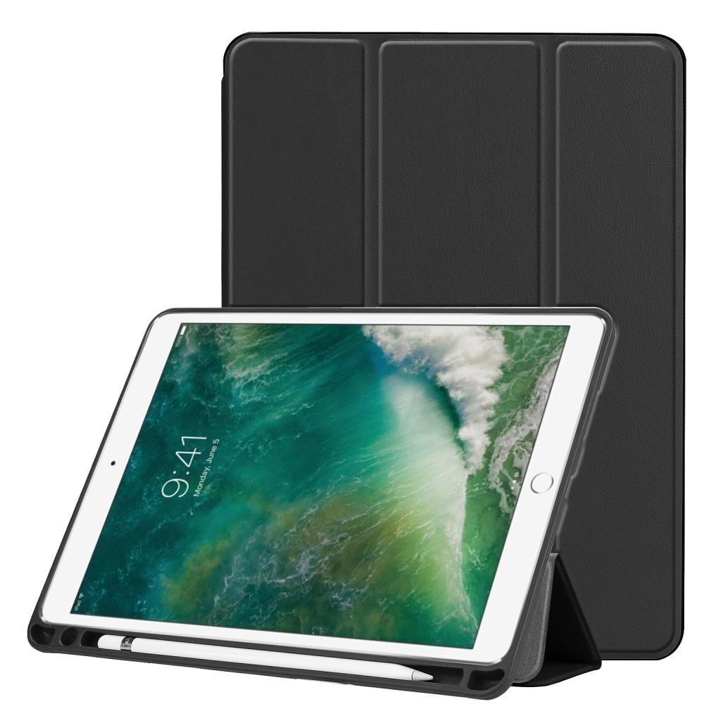 Kotelo Tri-fold Kynäpidikkeellä iPad Pro 10.5 2nd Gen (2017) musta