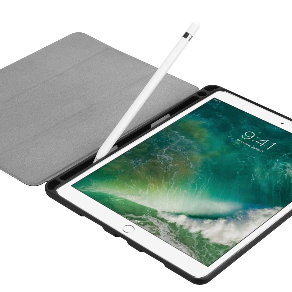 Kotelo Tri-fold Kynäpidikkeellä iPad Pro/Air 10.5 musta
