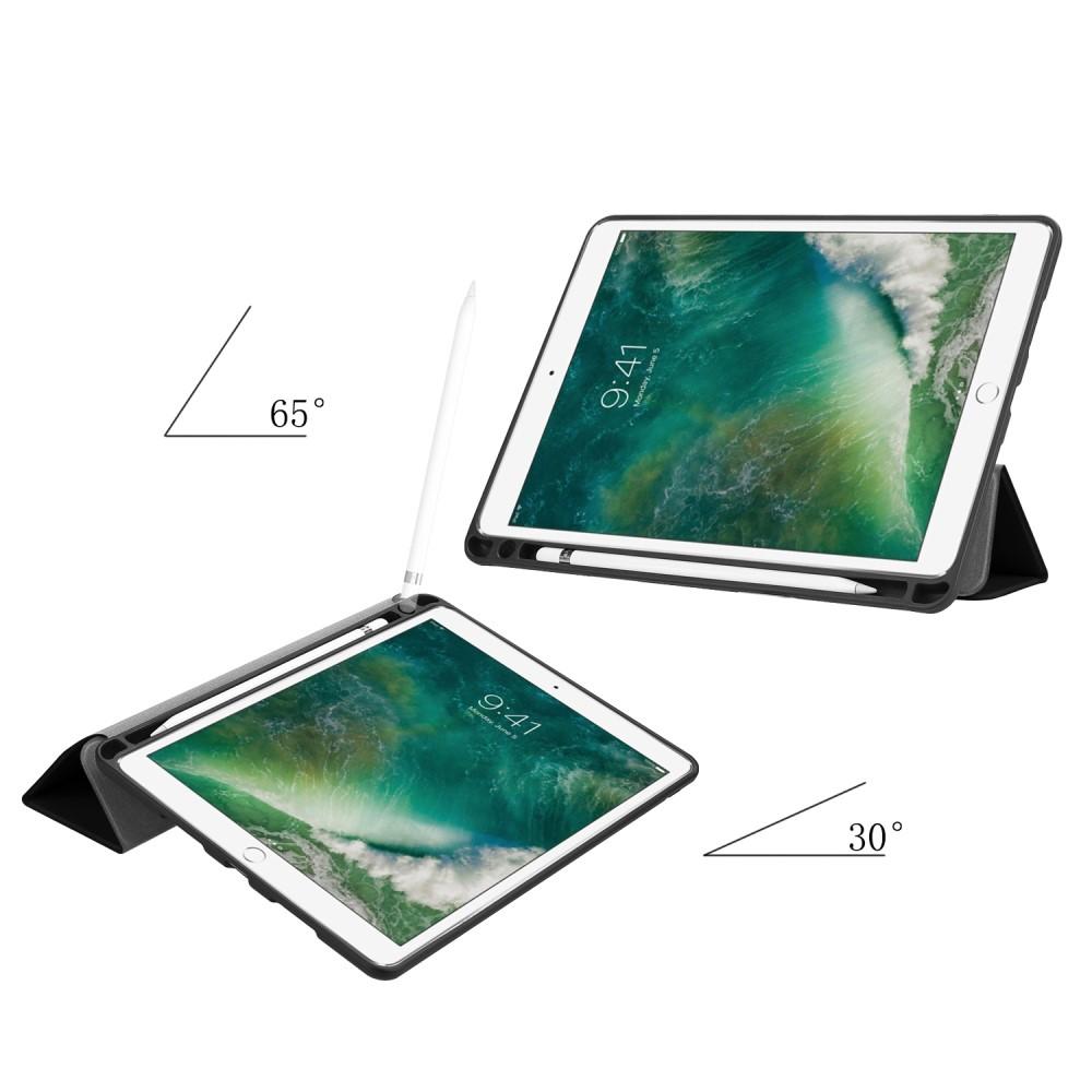 Kotelo Tri-fold Kynäpidikkeellä iPad Air 10.5 3rd Gen (2019) musta