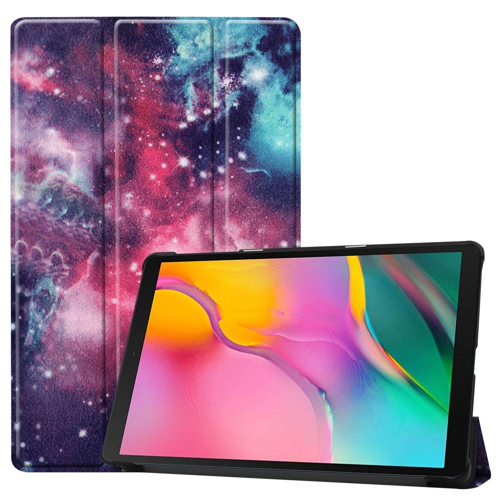 Kotelo Tri-fold Galaxy Tab A 10.1 2019 ulkoavaruus