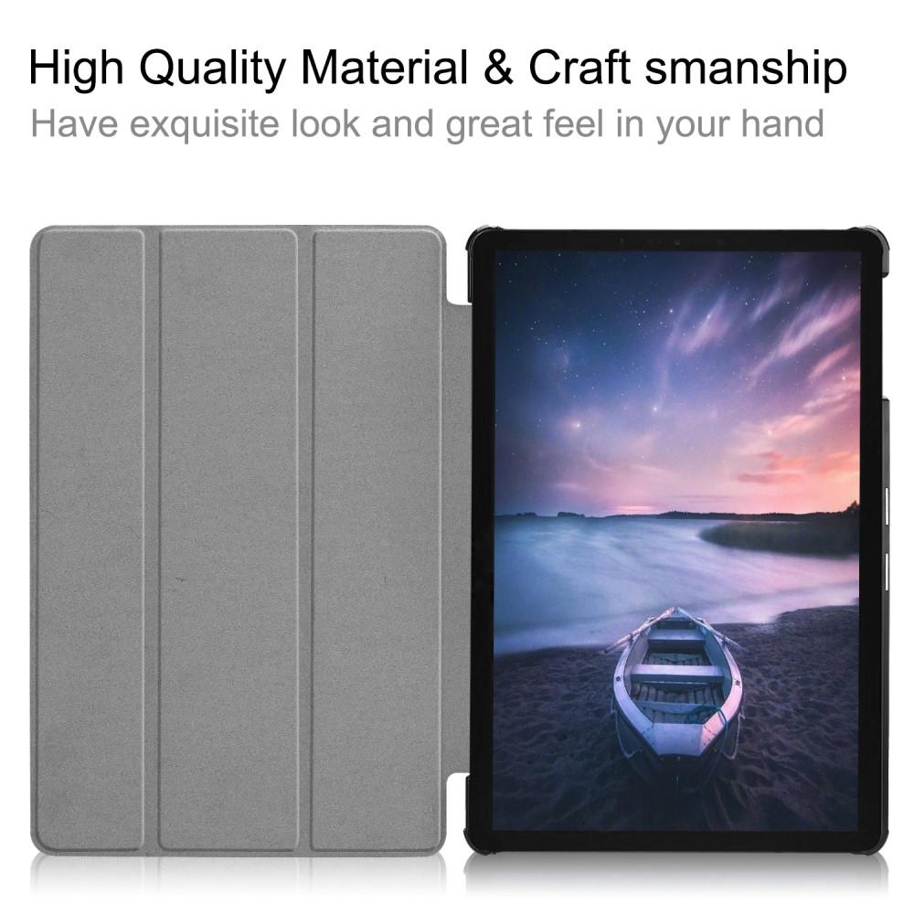Kotelo Tri-fold Samsung Galaxy Tab S4 Musta
