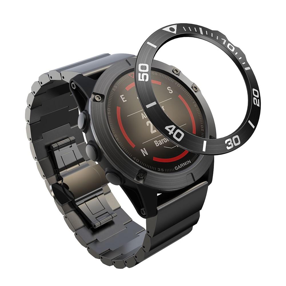 Kehys Ring Garmin Fenix 5X/5X Plus musta