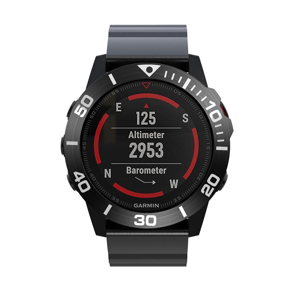 Kehys Ring Garmin Fenix 5X/5X Plus musta