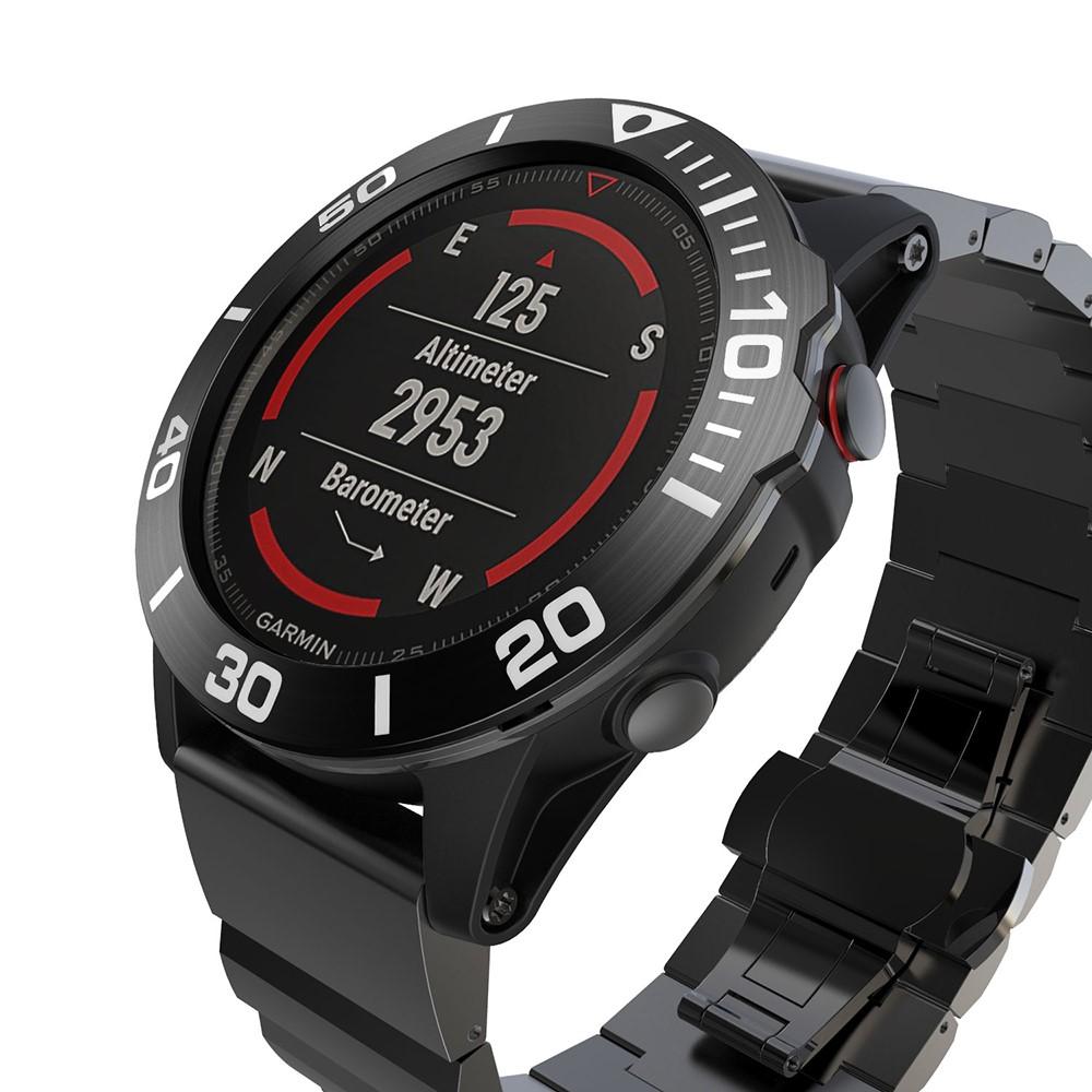 Kehys Ring Garmin Fenix 5X/5X Plus musta