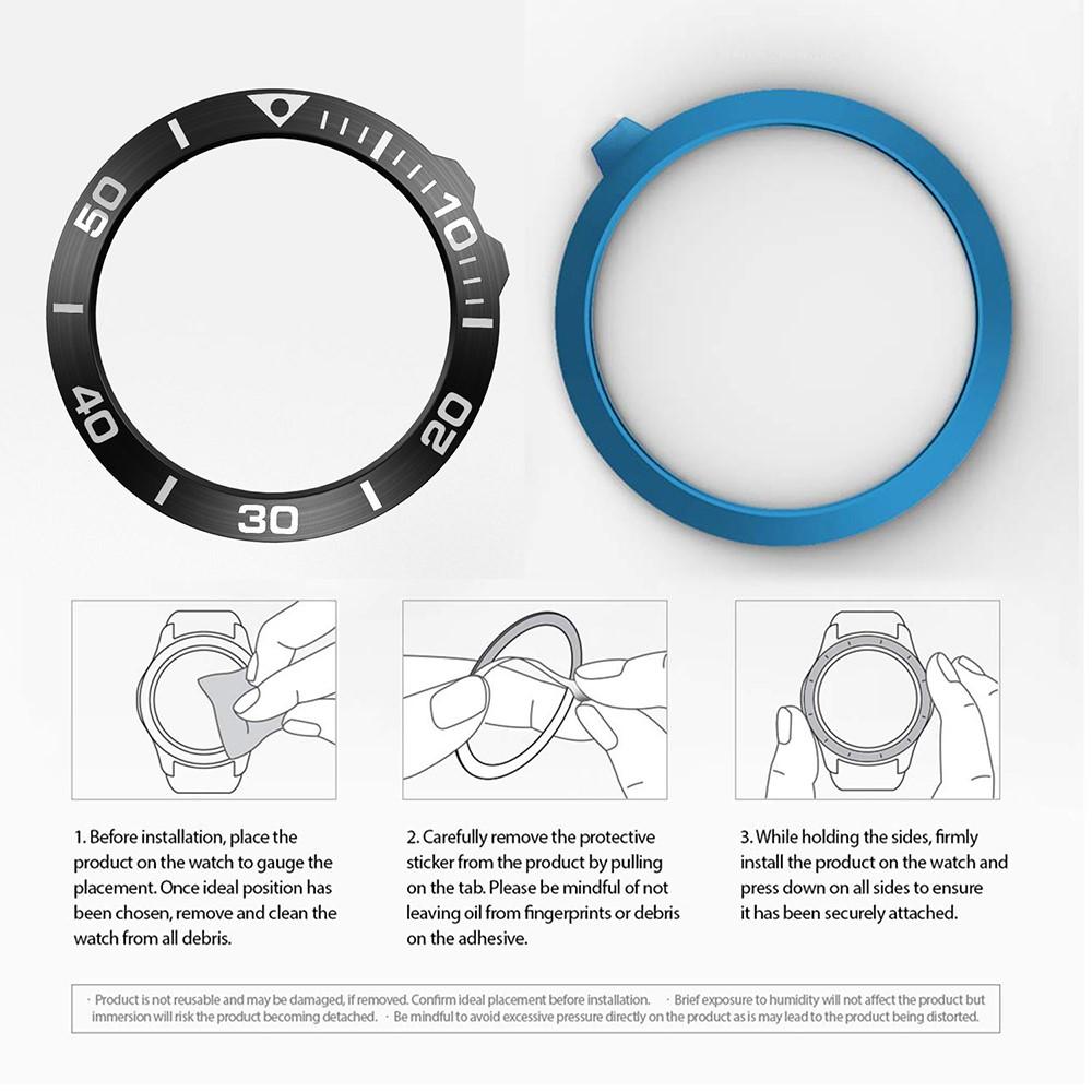 Kehys Ring Garmin Fenix 5X/5X Plus musta