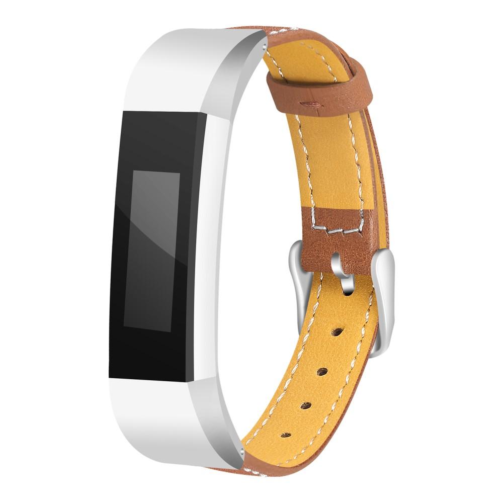 Nahkaranneke Fitbit Alta/Alta HR ruskea